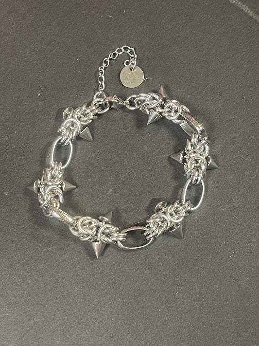 Spikey dragon skin bracelet